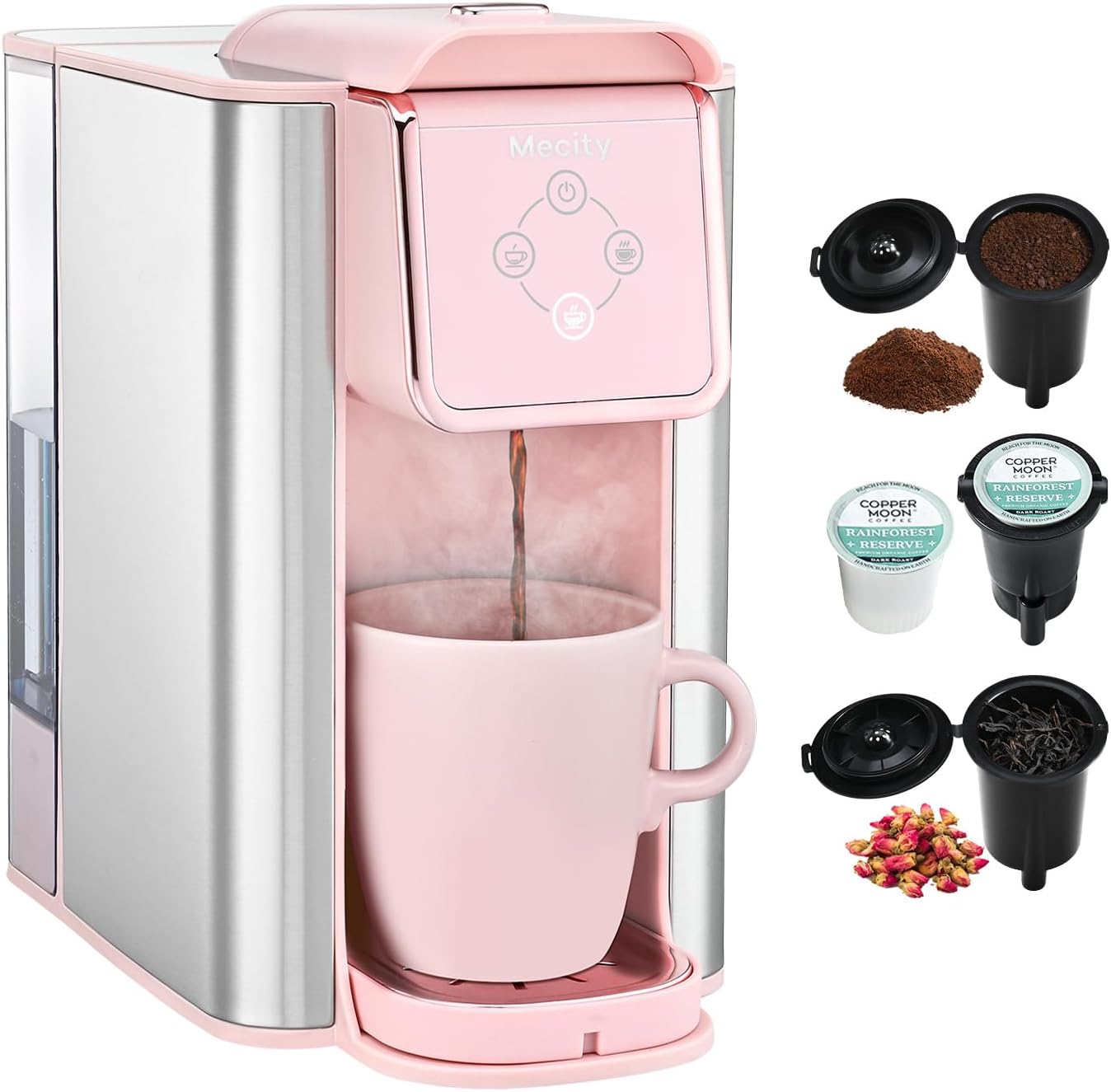 Pink coffee makers