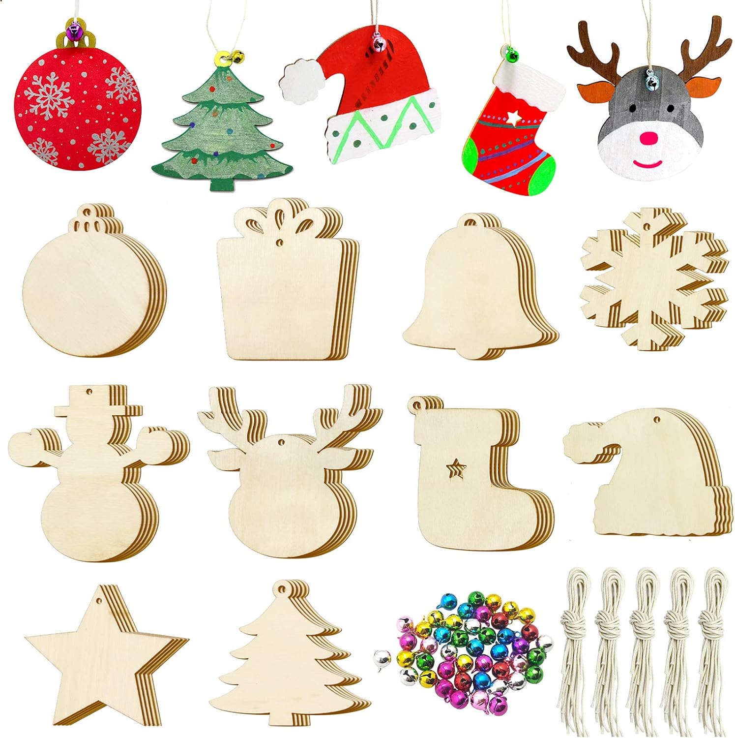 Christmas Wooden Ornaments